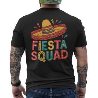 Fiesta Squad Matching Cinco De Mayo Men's T-shirt Back Print - Thegiftio UK