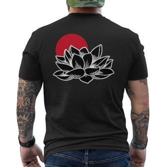 Fleur De Lotus Culture Japonaise En Extrême-Orient T-shirt imprimé au dos - Cadeauxyz