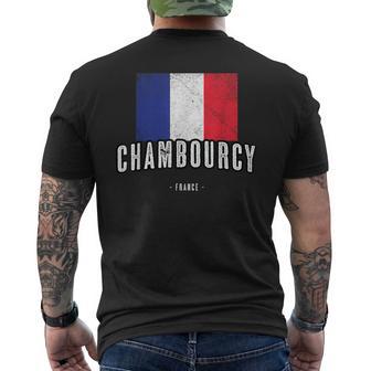 Fr Drapeau Français T-shirt imprimé au dos - Cadeauxyz