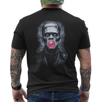 Frankenstein Bubble Gum Bubblegum Pink Chewing Gum Men's T-shirt Back Print - Thegiftio UK