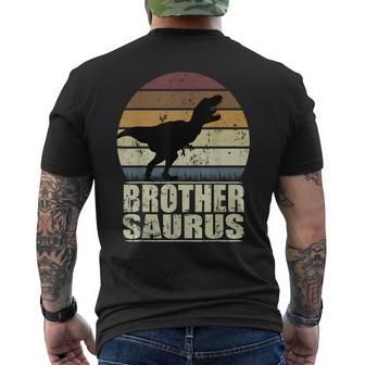 Fratellosaurus Rex Dinosauro Fratello Dino Fratelloaurus T-shirt da uomo con stampa posteriore - Novitaregali