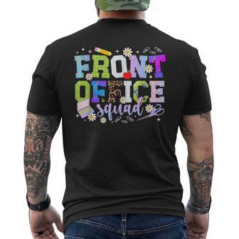 Front Office Squad Front Office Team School Office Squad Men's T-shirt Back Print - Thegiftio UK
