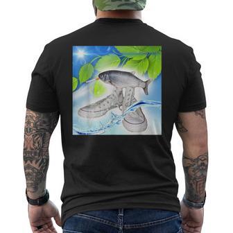 Frutiger Aero Fish Men's T-shirt Back Print - Thegiftio UK