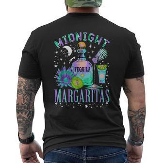 Midnight Witch Margaritas Halloween Magical Cocktails Men's T-shirt Back Print - Thegiftio UK