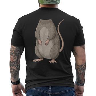 Mouse Halloween Rat Body Costume Men's T-shirt Back Print | Seseable UK