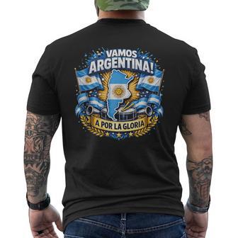 Fútbol – ¡Vamos Argentina Al Mundial De 2026 In Mangas Camiseta Hombre Estampado Espalda - Regaloses