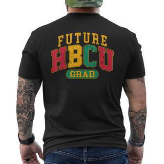 Future Hbcu Grad Graduation Historically Black College Kids Men's T-shirt Back Print - Thegiftio UK