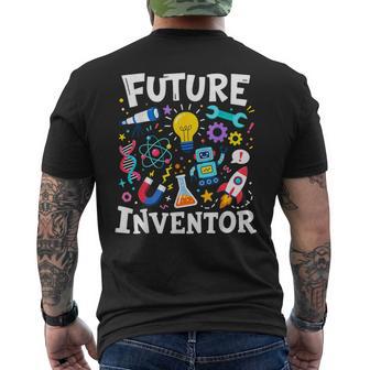 Future Inventor Science And Engineering Men's T-shirt Back Print - Thegiftio UK