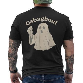 Gabaghoul Ghost Halloween Men's T-shirt Back Print - Thegiftio UK
