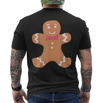 Galleta De Jengibre Camiseta Hombre Estampado Espalda - Regaloses