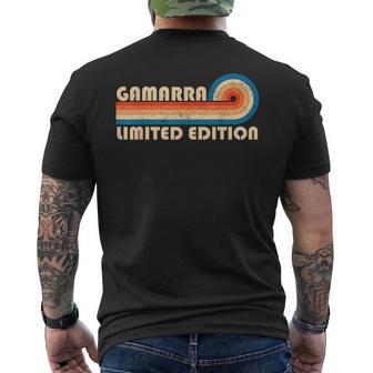 Gamarra Retro 70S 80Sunsettripe Camiseta Hombre Estampado Espalda - Regaloses