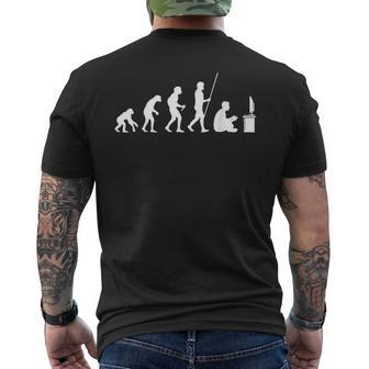 Gamer Evolution Jugador Deideojuegos Retro Friki Camiseta Hombre Estampado Espalda - Regaloses