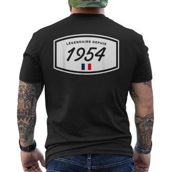 Génération 1954 Idée-Cadeau Humour Homme Légendaire 1954 T-shirt imprimé au dos - Cadeauxyz