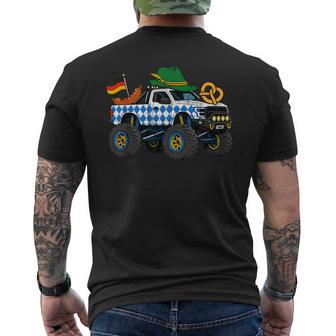 German Pretzel Bavarian Truck Oktoberfest Boys Kids Toddler Men's T-shirt Back Print | Seseable UK