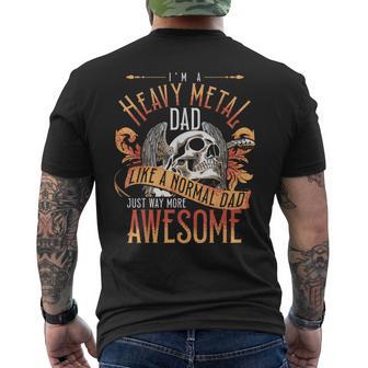 Glacière En Métal Lourd Dad Punk Rock Amoureux De Musique T-shirt imprimé au dos - Cadeauxyz