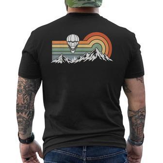 Globo Aerostático Retro Camiseta Hombre Estampado Espalda - Regaloses