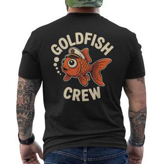 Goldfish Owner Goldfish Crew Men's T-shirt Back Print - Thegiftio UK