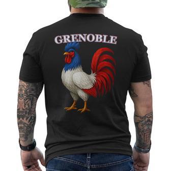 Grenoble France Françaisouvenir Article T-shirt imprimé au dos - Cadeauxyz