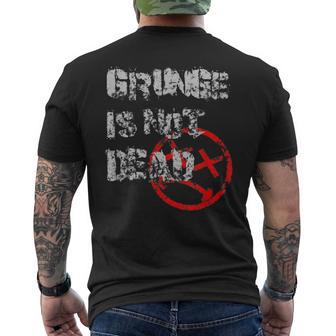 Grunge Is Not Dead Grunge Esthétique Des Années 80 90 2000 T-shirt imprimé au dos - Cadeauxyz