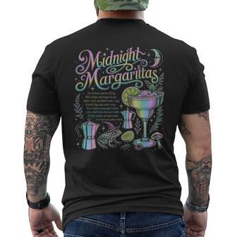 Halloween Costume Night Witch Drinking Margaritas Cocktail Men's T-shirt Back Print | Seseable UK