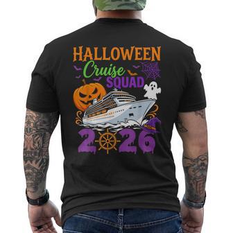 Halloween Cruise Squad 2026 Men's T-shirt Back Print - Thegiftio UK