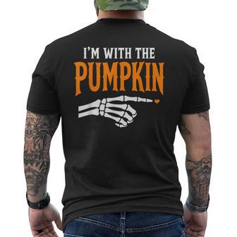 Halloween Matching Partner Couple Costume Halloween Men's T-shirt Back Print - Thegiftio UK