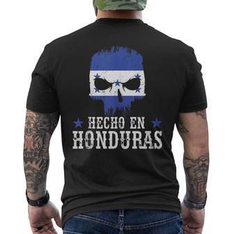 Hecho En Honduras Honduran Herencia Bandera De Honduras In Mangas Camiseta Hombre Estampado Espalda - Regaloses