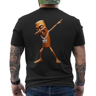 Hip Hop Style Meme Tung Sahur Rap Name Triple T Brainrot Dab Men's T-shirt Back Print - Thegiftio UK