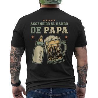 Hombre Futuro Papá Ascendido A Papá Me Convertí En Papá In Mangas Camiseta Hombre Estampado Espalda - Regaloses