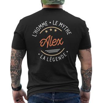 Hombre Idea De Regalo Alex Con Nombre Para Alex Camiseta Hombre Estampado Espalda - Regaloses