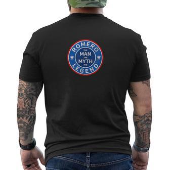 Hombre Romero Legend Camisas Romero Camiseta Hombre Estampado Espalda - Regaloses