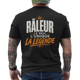 Homme Râleur Leeul L'unique La Légende Humour T-shirt imprimé au dos - Cadeauxyz