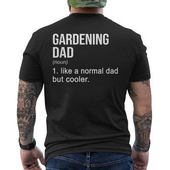Homme Un Père Jardinier Comme Un Père Normal Mais Un Jardinier Plus Cool T-shirt imprimé au dos - Cadeauxyz