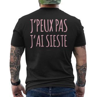 Humoristique J'peux Pas J'aiieste T-shirt imprimé au dos - Cadeauxyz