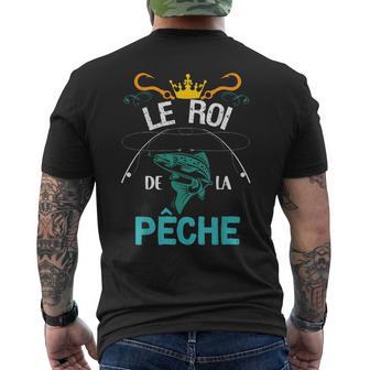 Humour Pêcheur Homme Carpe Truite Brochet T-shirt imprimé au dos - Cadeauxyz