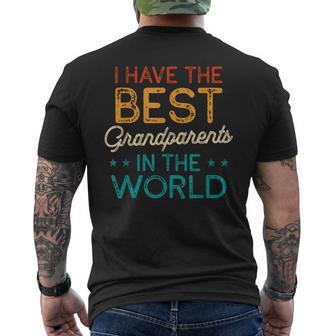 Ich Habe Die Besten Grandparents Der Welt Grandparents' Day Men's T-shirt Back Print - Thegiftio UK