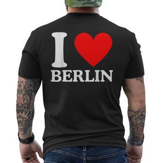 Ich Liebe Berlin Ich Liebe Berlin T-Shirt mit Rückendruck - Geschenkecke