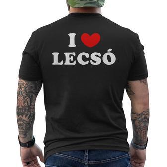 Ich Liebe Lescó Ich Liebe Lescó T-Shirt mit Rückendruck - Geschenkecke