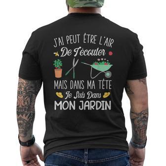 Idée Cadeau Jardinage Original Jardin Humour T-shirt imprimé au dos - Cadeauxyz