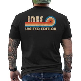 Ines Retro 70S 80Sunsettripe T-shirt imprimé au dos - Cadeauxyz