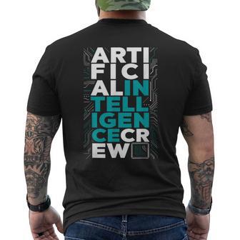 Intelligence Artificielle – Citation Humoristique Du Code Ai T-shirt imprimé au dos - Cadeauxyz