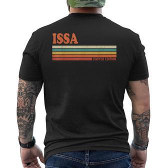 Issa Retro Personalizzato Nomeintagetripes T-shirt da uomo con stampa posteriore - Novitaregali