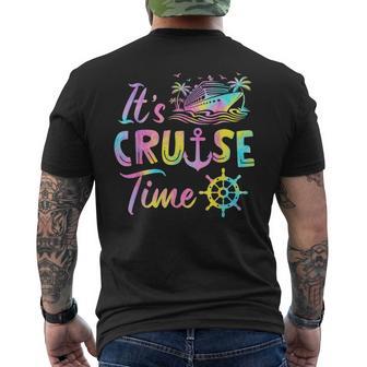 It's Cruise Time Family Cruisin' Squad Summer Vacation Men's T-shirt Back Print | Seseable UK