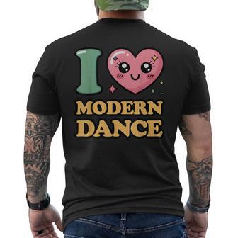 J'aime La Danse Moderne T-shirt imprimé au dos - Cadeauxyz