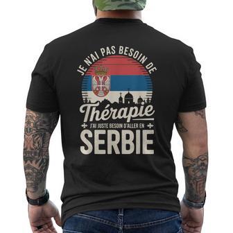 Je N'ai Pas Besoin De Thérapie Je Dois Aller Enerbie T-shirt imprimé au dos - Cadeauxyz