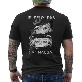 Je Peux Pas J'ai Manga Cadeau Ado Fan Anime T-shirt imprimé au dos - Cadeauxyz