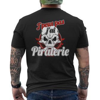 Je Peux Pas J'ai Piraterie Hacker Et Pirates T-shirt imprimé au dos - Cadeauxyz