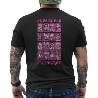 Je Peux Pas J'ai Tarot Cartes Tarot Cadeau Joueur Tarot T-shirt imprimé au dos - Cadeauxyz