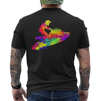 Jetski Moto Acuática Deportes De Agua Hombre Niño Camiseta Hombre Estampado Espalda - Regaloses