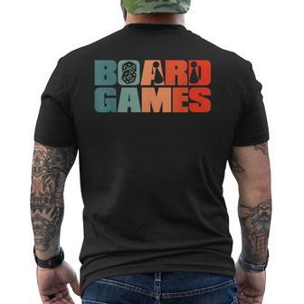 Jeux Deociété Retro -Intage Jeux De Plateau T-shirt imprimé au dos - Cadeauxyz